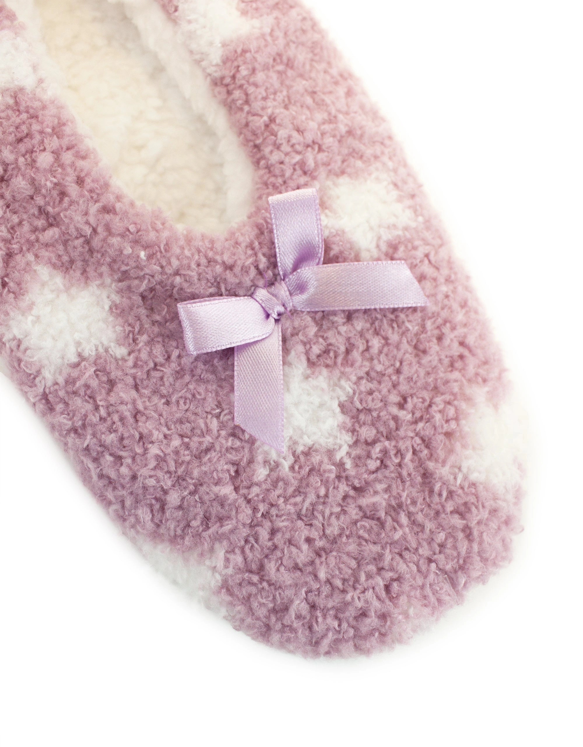 Cozy Mauve Sherpa Slippers for Warm Feet and Happy Vibes