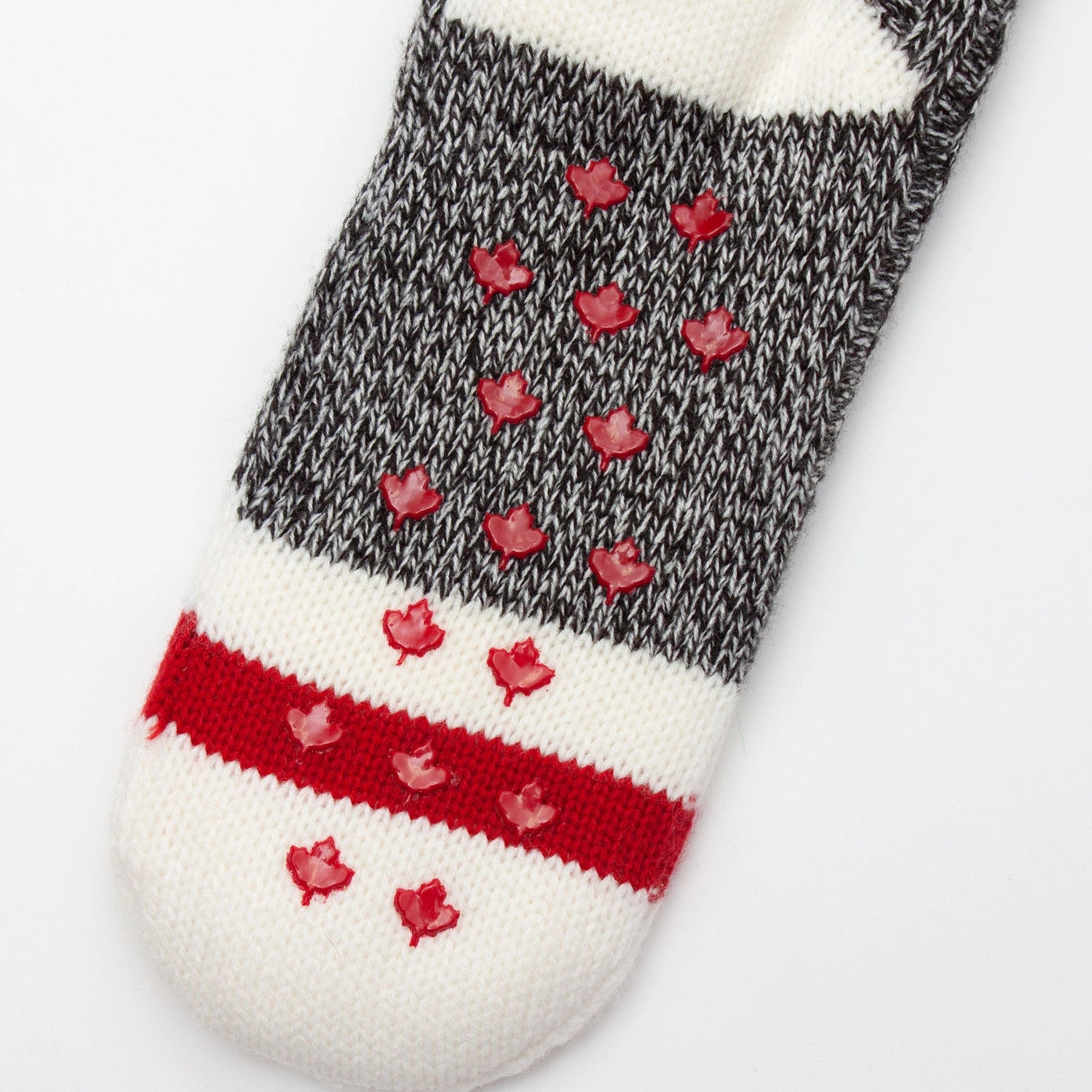 Cozy Canadian Cabin Slippers Grey Plush Comfort